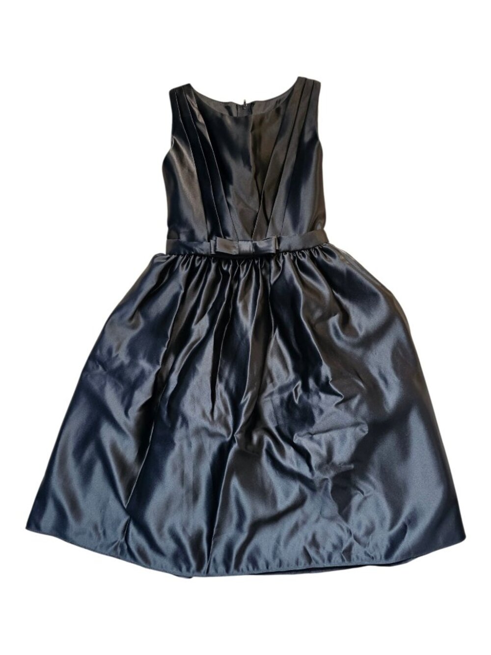 Sweet Kid's black formal satin dress . made in USA